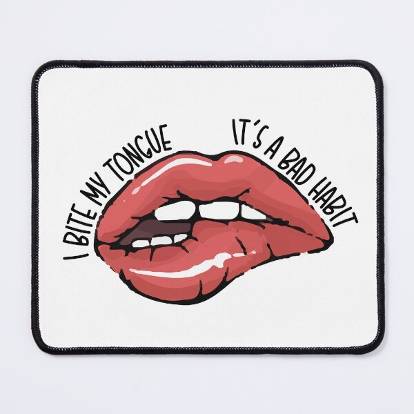 Item preview, I bite my tongue designed and sold by HarrisonDesign.