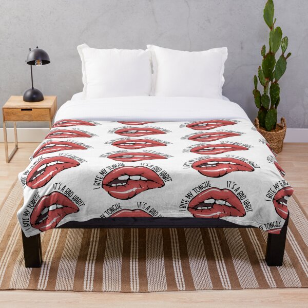 Artikelvorschau, Ich beiße mir auf die Zunge entworfen und verkauft von HarrisonDesign.