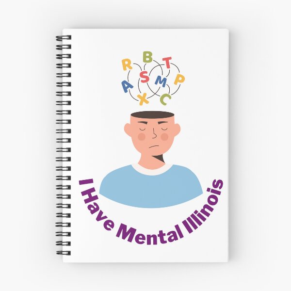 Item preview, I Have Mental Illinois designed and sold by ApurwaArtShop.