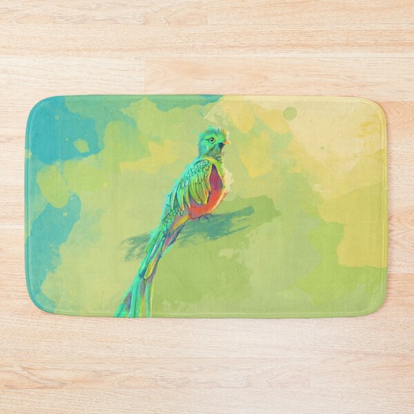 Item preview, Resplendent Quetzal - bird illustration designed and sold by Flo Art Studio.