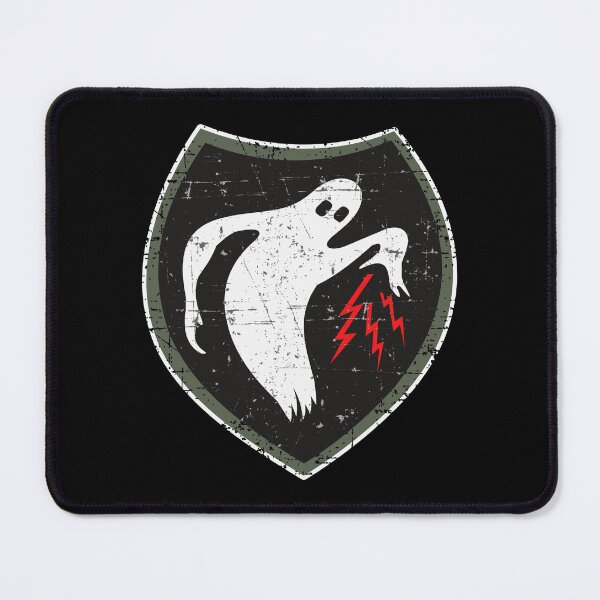 Item preview, US Army - Patton’s Ghost Army insignia - WB - Grunge Style designed and sold by pzd501.