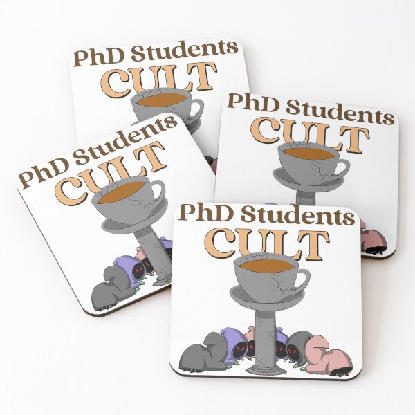 Item preview, PhD students need coffee designed and sold by GoaTees23.