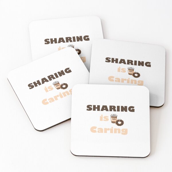 Item preview, Sharing is Caring, Clothing from Swinger Upside Down Coffee & Donuts designed and sold by LAVITASTORE.