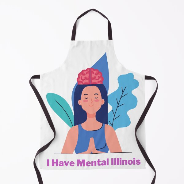 Item preview, I Have Mental Illinois designed and sold by ApurwaArtShop.
