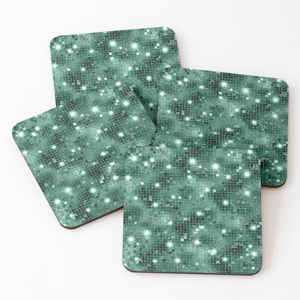 Item preview, Luxury Green Abstract 1 designed and sold by TrendyGlitter.