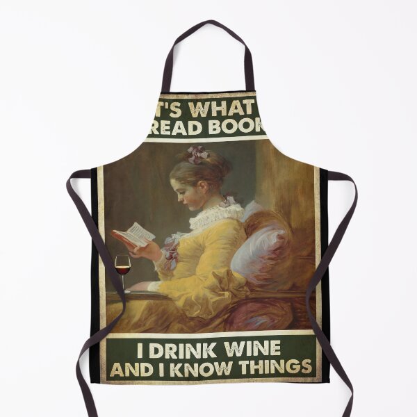 Item preview, I Read Books Drink Wine And Know Things designed and sold by metteehoeperk.