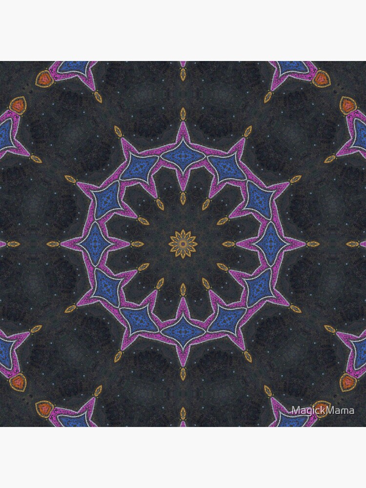 Thumbnail 3 of 3, Sticker, Alchemy Mandala Redux designed and sold by MagickMama.