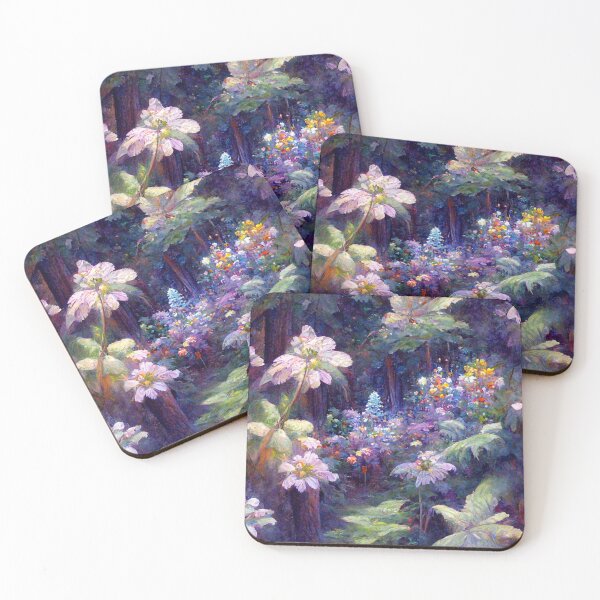 Item preview, A forest path with wildflowers designed and sold by JoepshLSio.