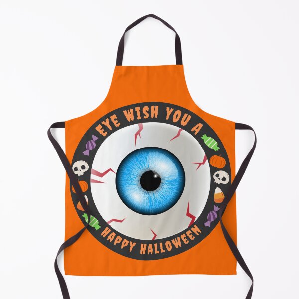 Item preview, Eye Wish You A Happy Halloween Scary Spooky Cute Horror Candy Trick or Treat Bloodshot Eyeball designed and sold by Justinio.