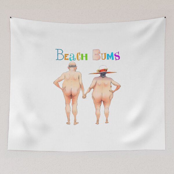 Item preview, Old Man and Woman on the Beach designed and sold by TrevorIrvin.
