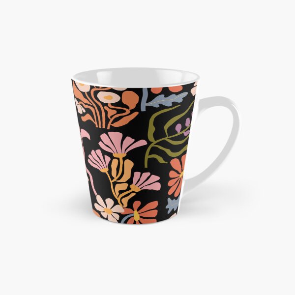 Item preview, abstract vintage flower designed and sold by ApurwaArtShop.