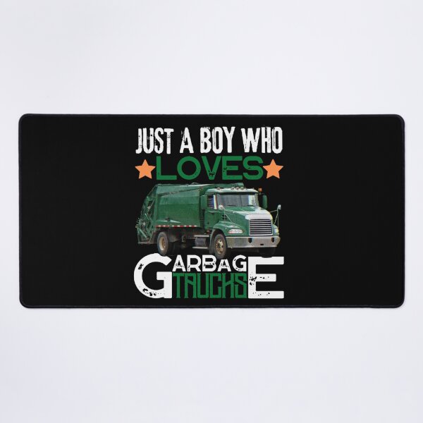 Item preview, Just a boy who loves garbage trucks | Colorful garbage trucks designed and sold by Happiness-pills.