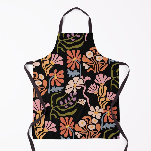Item preview, abstract vintage flower designed and sold by ApurwaArtShop.