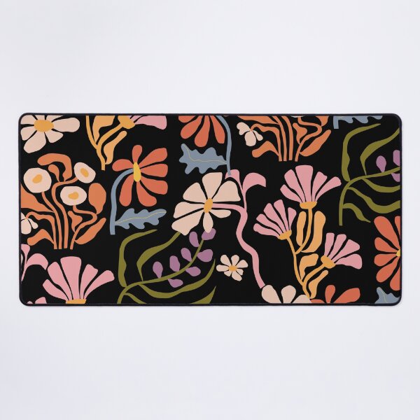 Item preview, abstract vintage flower designed and sold by ApurwaArtShop.