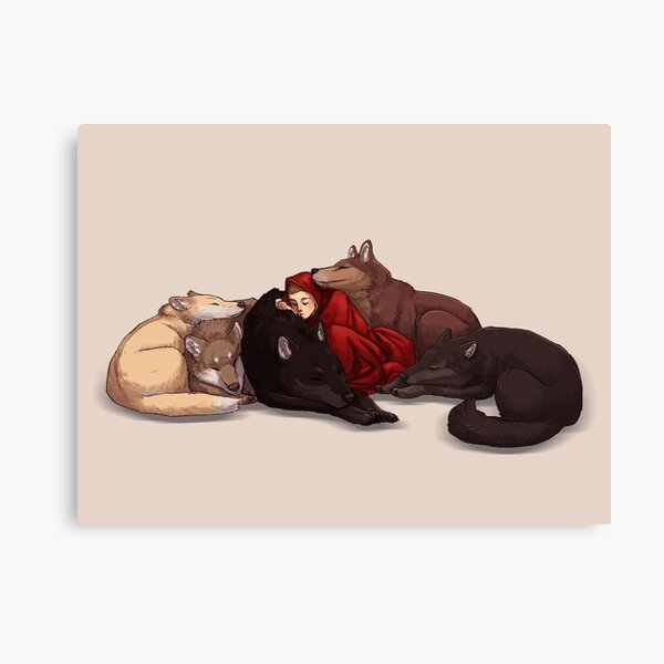Wolf Pack Canvas Print