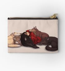 Wolf Pack Zipper Pouch