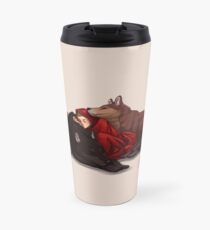 Taza de viaje manada de lobos