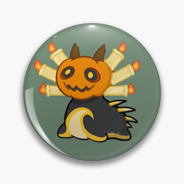 Item preview, Jack-o-Lantern Axolug designed and sold by ArtByJensterG.