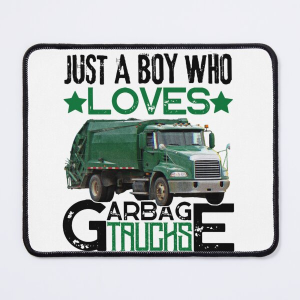 Item preview, Just a boy who loves garbage trucks | Colorful garbage trucks designed and sold by Happiness-pills.
