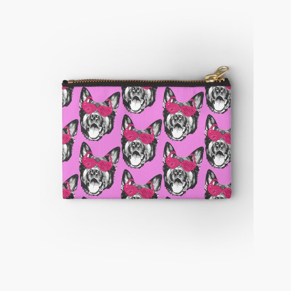 Item preview, German Shepherd Face with Rose Coloured Glasses designed and sold by Abbysinthe.