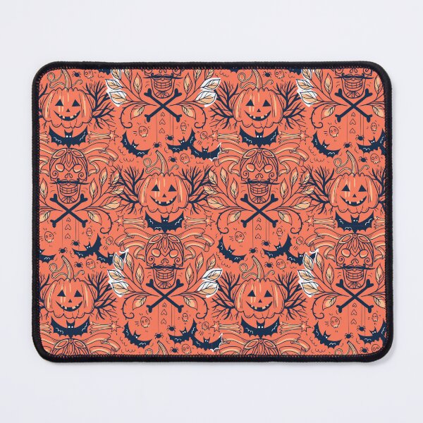 Item preview, Halloween Pumpkin and Skeleton Pattern designed and sold by ANZI-Shop.