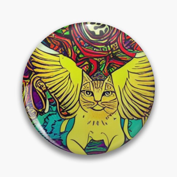 Item preview, Mega Death Angel Trippy Hippy Dippy Puss Puss designed and sold by TOPTRXXX.