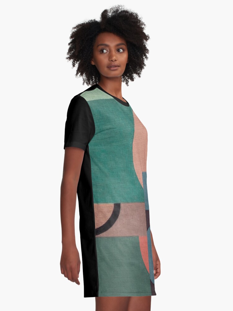 Alternate view of Sailing in Calm Nightfall Graphic T-Shirt Dress