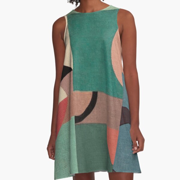 Sailing in Calm Nightfall A-Line Dress