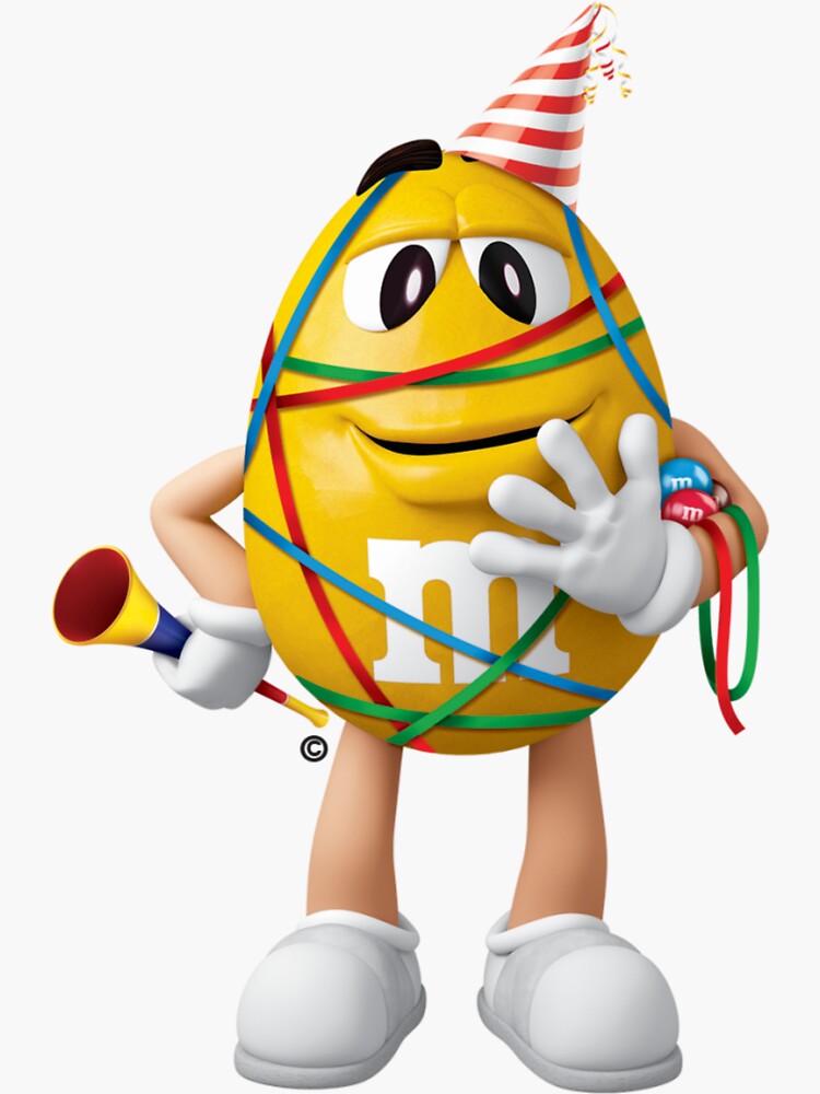 "M And ms" Sticker for Sale by Artspacy Redbubble