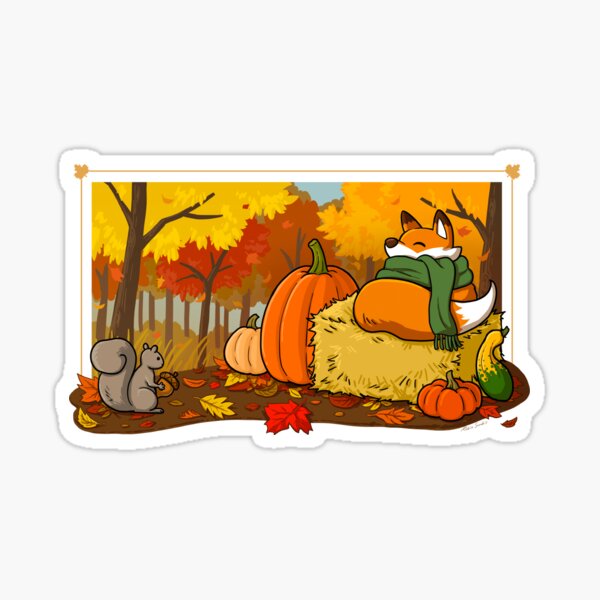Item preview, Fall Fox designed and sold by JadedSketch.