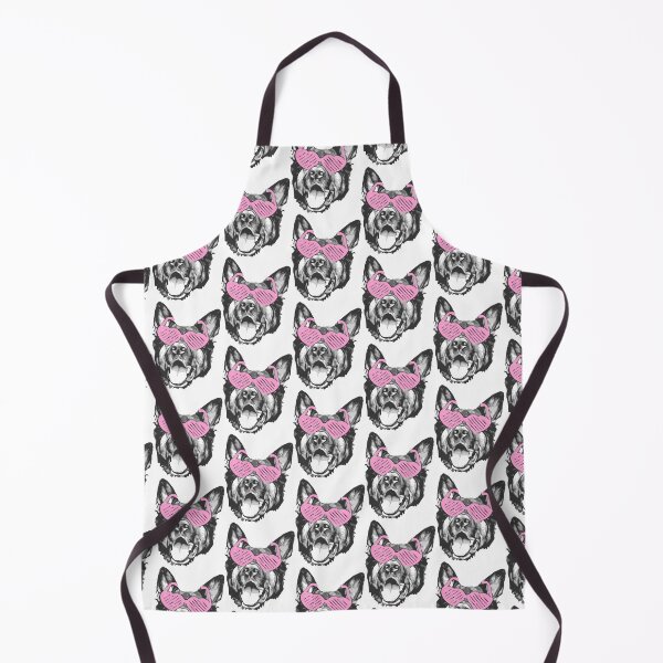 Item preview, German Shepherd Face with Pink Sunnies designed and sold by Abbysinthe.