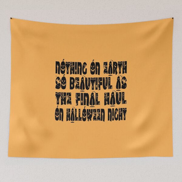 Item preview, Nothing On Earth So Beautiful As The Final Haul On Halloween Night designed and sold by MqHStore.