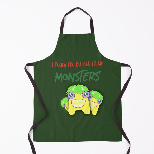 Item preview, I Teach The Cutest Little Monsters yellow designed and sold by Ndli.