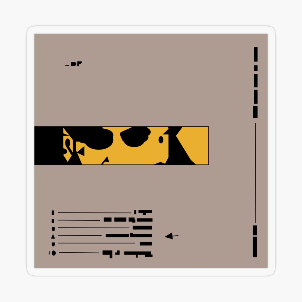 Dominic Fike: Dont Forget About Me Abstract Cover Art