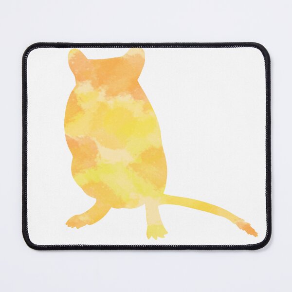 Item preview, Yellow watercolour gerbil designed and sold by Becky-Marie.