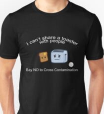 Aussie Coeliac No Contamination Toaster Unisex T-Shirt