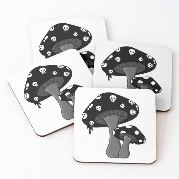 Item preview, Skull-tastic Mushrooms designed and sold by Amy Farmer.
