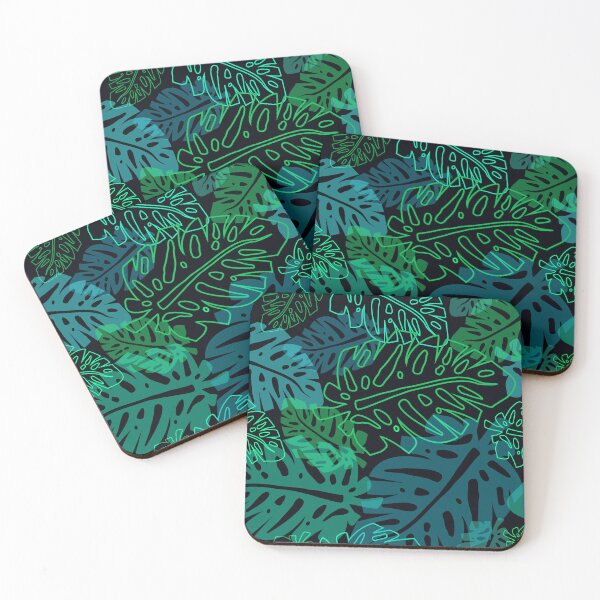 Item preview, Vivid tropical leaves designed and sold by FGCART.
