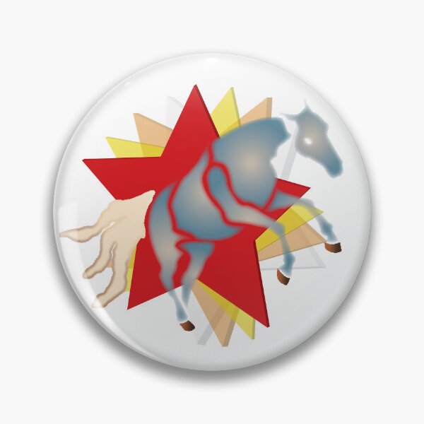 Item preview, Prancing horse in front of the stars designed and sold by alanoix.