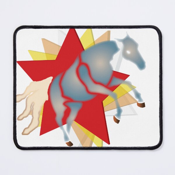 Item preview, Prancing horse in front of the stars designed and sold by alanoix.