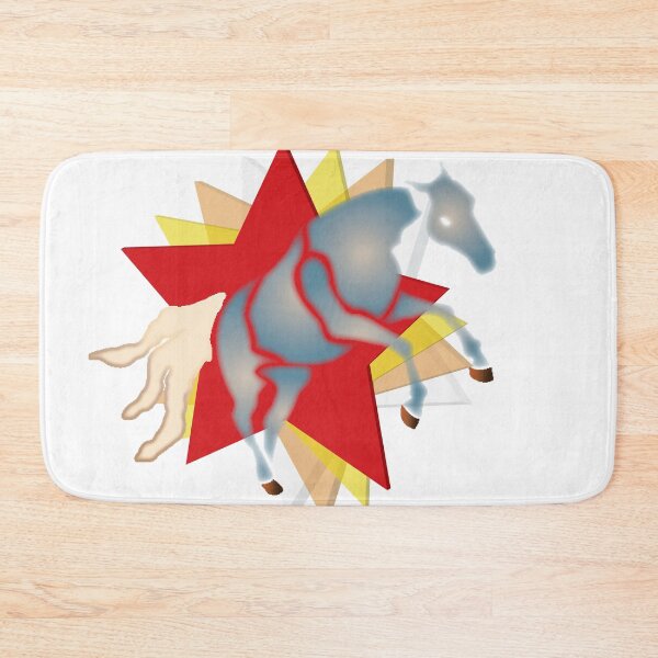 Item preview, Prancing horse in front of the stars designed and sold by alanoix.