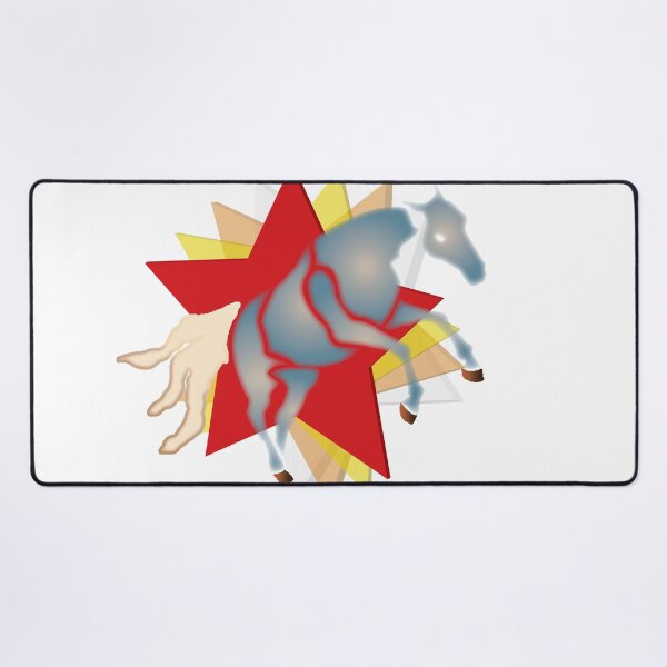 Item preview, Prancing horse in front of the stars designed and sold by alanoix.