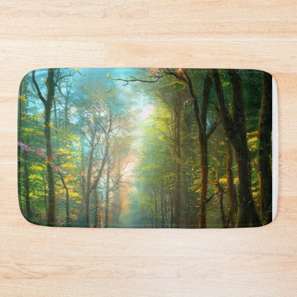 Item preview,  A forest path with wildflowers designed and sold by JoepshLSio.