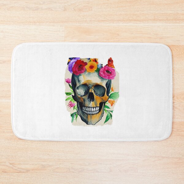 Item preview, Skull and Botany - Bloom designed and sold by freshWaterCo.