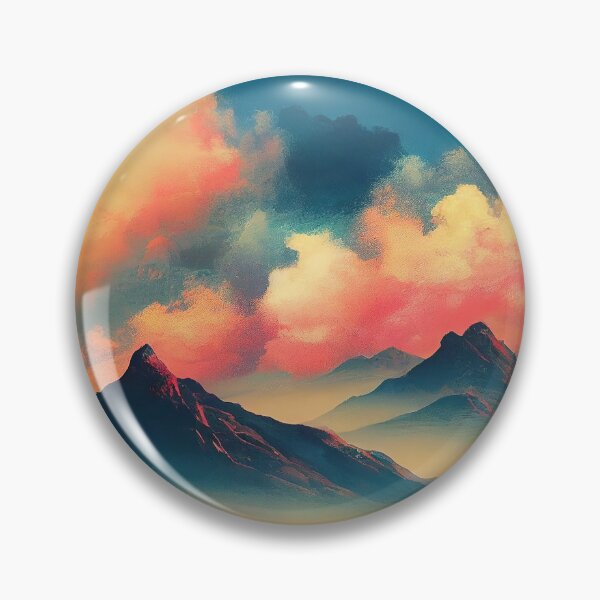 Artikelvorschau, Bunte Bergkette Dreamscape entworfen und verkauft von PeanutArtCorner.