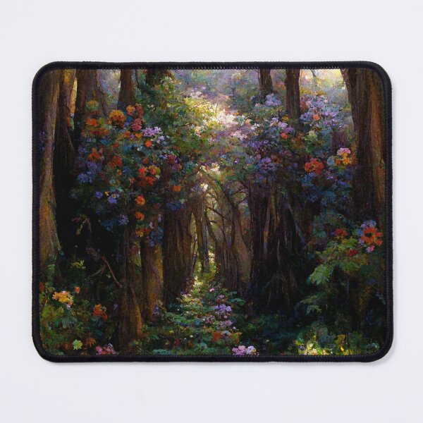 Item preview, A forest path with wildflowers designed and sold by JoepshLSio.