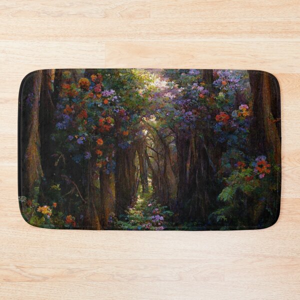 Item preview, A forest path with wildflowers designed and sold by JoepshLSio.
