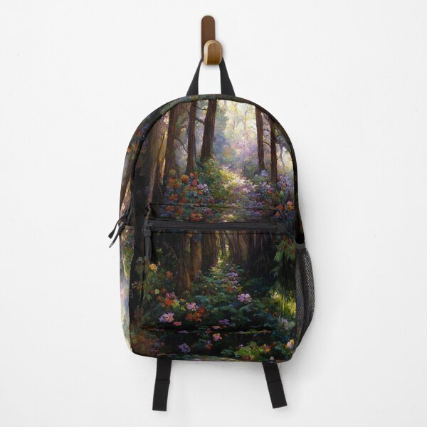 Item preview, A forest path with wildflowers designed and sold by JoepshLSio.