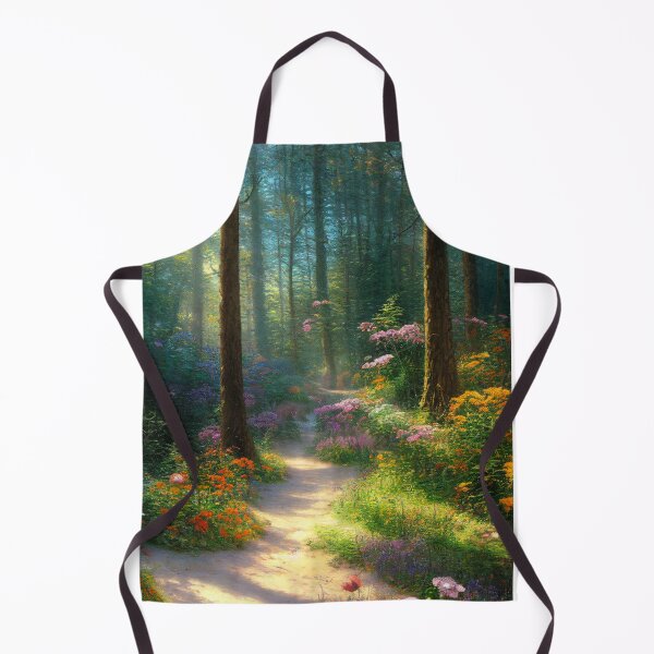 Item preview, A forest path with wildflowers designed and sold by JoepshLSio.