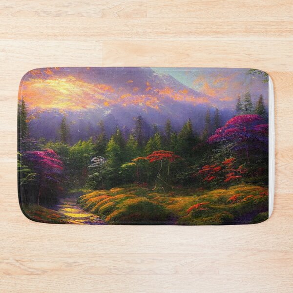 Item preview, A forest path with wildflowers designed and sold by JoepshLSio.